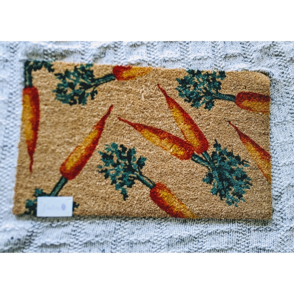 Carrot Doormat 🥕